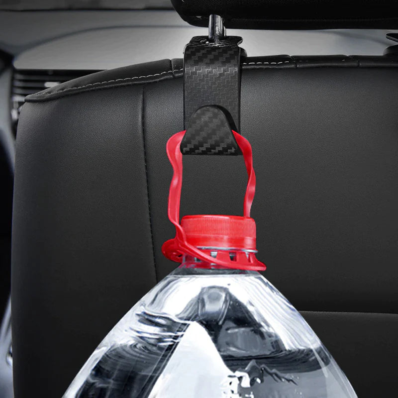 Universal Auto Seat Headrest Hook Storage Hanger - Car Back Seat Organizer Holder (1/2/4 Pieces) - Interior Accessories