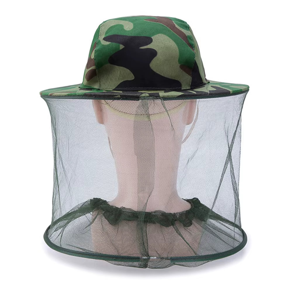 Fishing Hats anti Mosquito Caps Air-Permeable Net Mesh Anti-Bug Headwear Hair Accessories Professional Protective