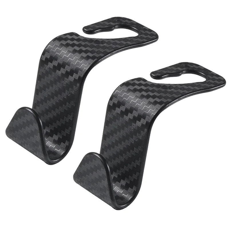 Universal Auto Seat Headrest Hook Storage Hanger - Car Back Seat Organizer Holder (1/2/4 Pieces) - Interior Accessories