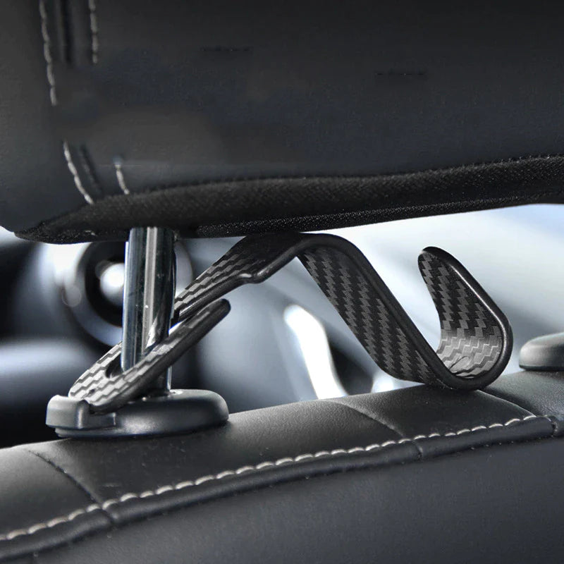 Universal Auto Seat Headrest Hook Storage Hanger - Car Back Seat Organizer Holder (1/2/4 Pieces) - Interior Accessories